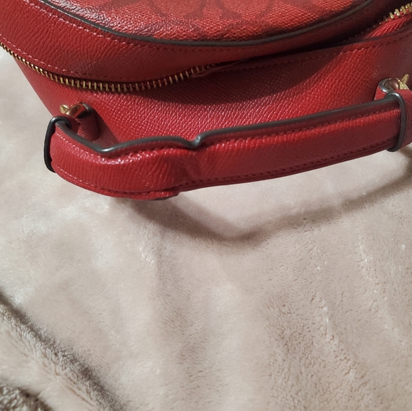 Red coach backpack - Picture 9 of 9